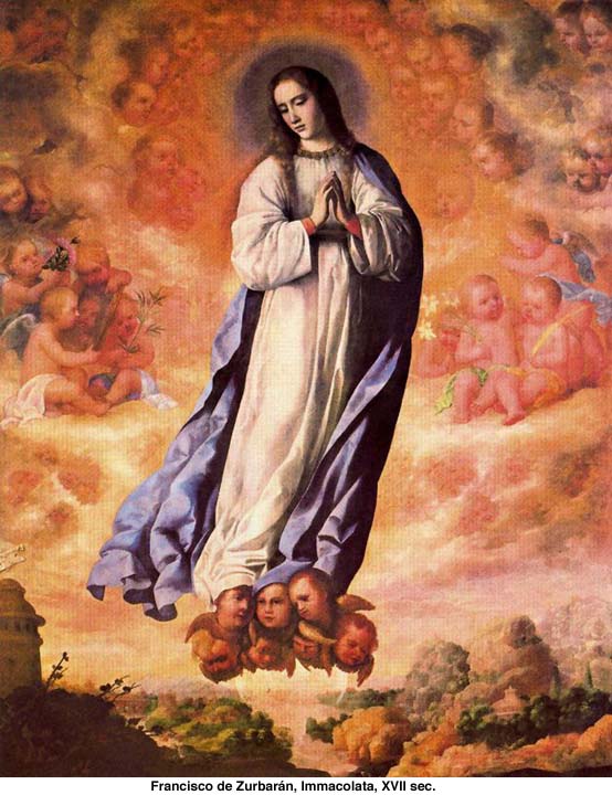 Immaculée Conception de la Vierge Marie dans images sacrée