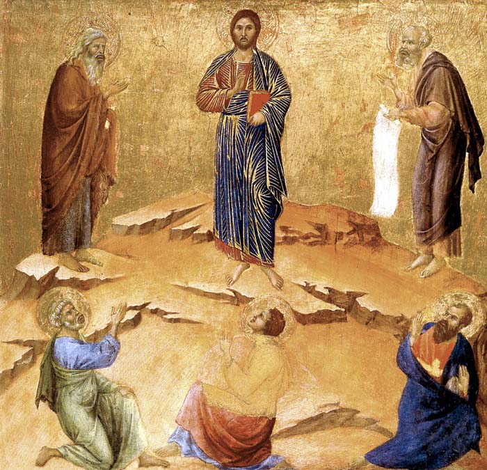 Transfiguration du Seigneur dans images sacrée