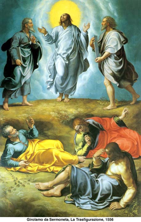 Trasfigurazione del Signore (Vangelo di domani) dans immagini sacre
