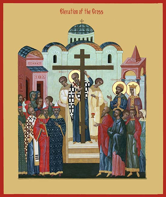 Elevation of the Cross dans immagini sacre
