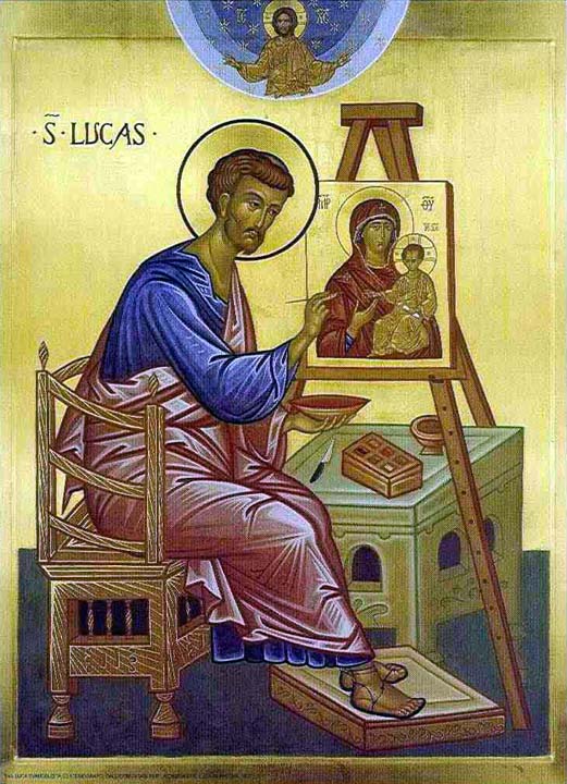 Saint Luc Évangéliste dans images sacrée