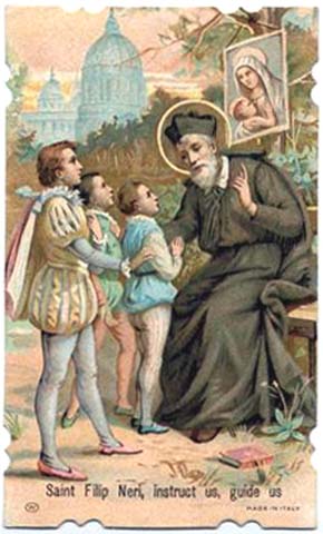 San Filippo Neri: memoria il 26 maggio... dans immagini sacre