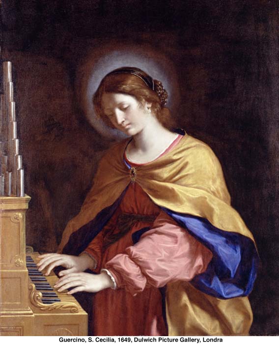 Santa Cecilia, Vergine e Martire dans immagini sacre