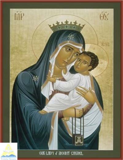 Marie et le petit Jesus dans images sacrée