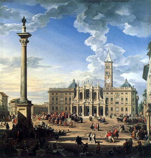 la Basilica di Santa Maria Maggiore  dans immagini sacre