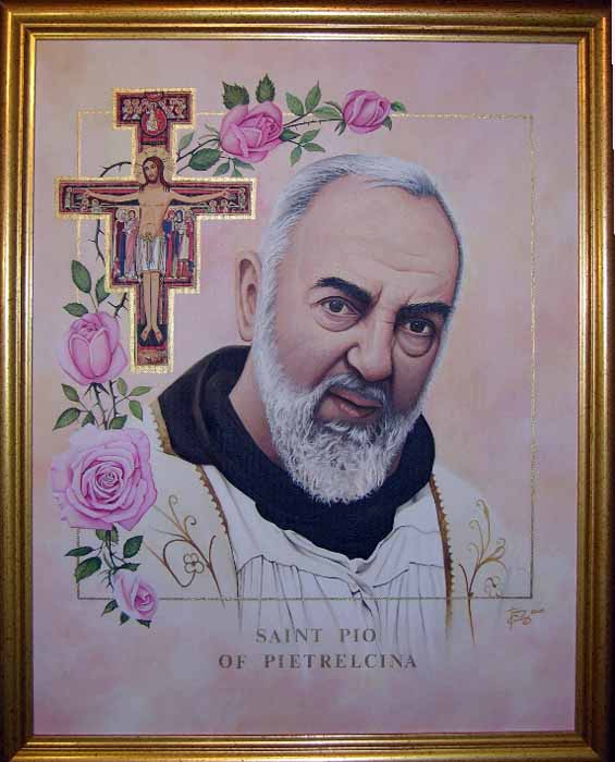 Padre Pio da Pietrelcina dans immagini sacre