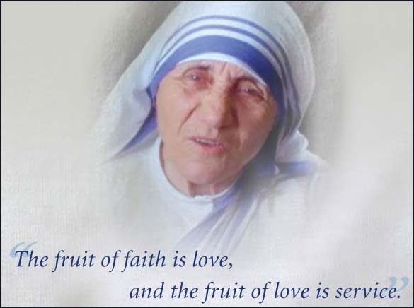 5 septembre: Bse Mère Teresa de Calcutta (1910-1997) dans images sacrée