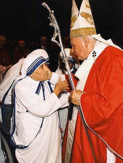 Mati Terezija & Janez Pavel II.